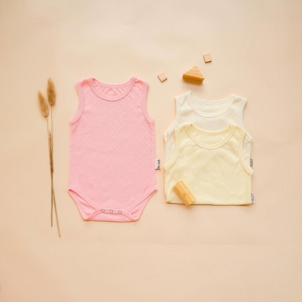 NICE KIDS MESH SLEEVELESS BODYSUIT BAJU BAYI BODYSUIT BAYI 0-24 BULAN