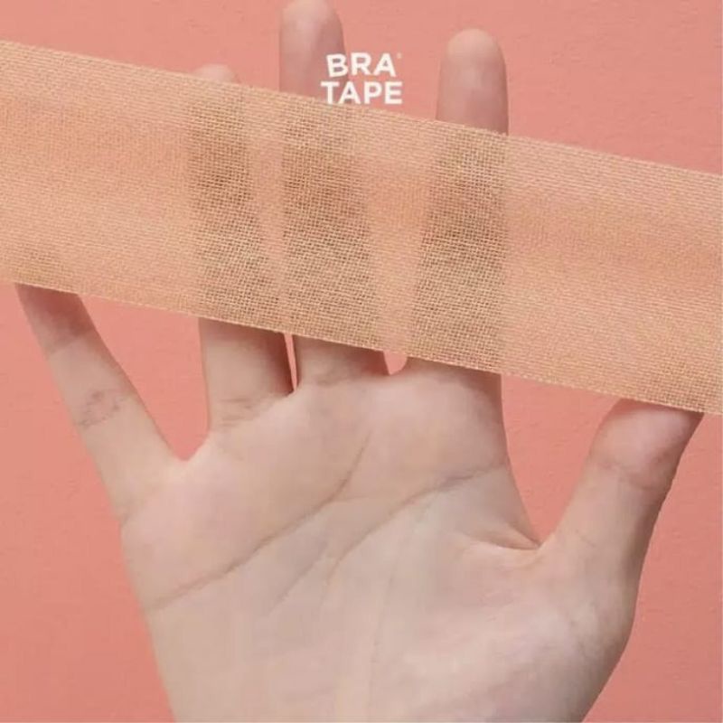 TAPE BRA SEAMLESS TALLY BOOB TAPE - BRA TAPE TALLY - Invisible boob tape / Seamless bra tape merk Tally- TALLY BODY TAPE SOLATIP BH BOOB TAPE BREAST TAPPING BRA TAPE PENUTUP  PAYUDARA NIPPLE COVER - YT COLLECTION