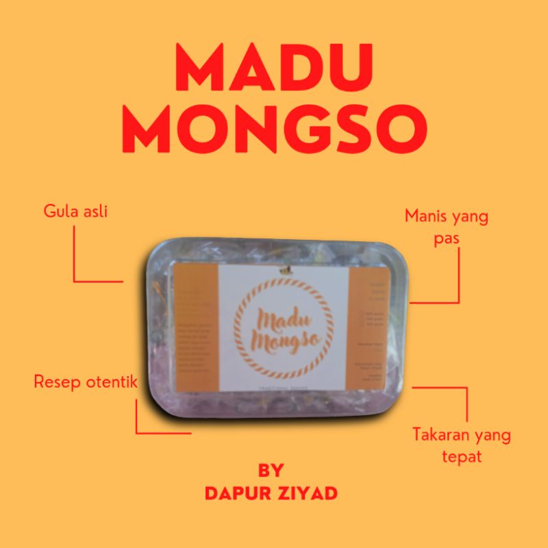 

Jenang Madu Mongso Tradisional Snack 250gr