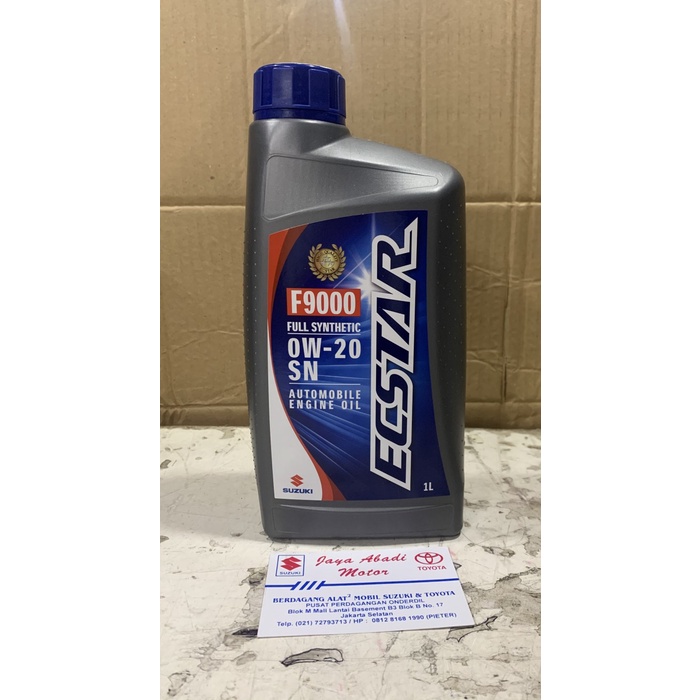 Oli 0W-20 ecstar original suzuki