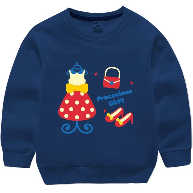 Sweater Fleece Anak Perempuan / PRECOCIOUS GIRL!!