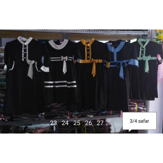SET JILBAB SAFAR BANAT 3-4 TH