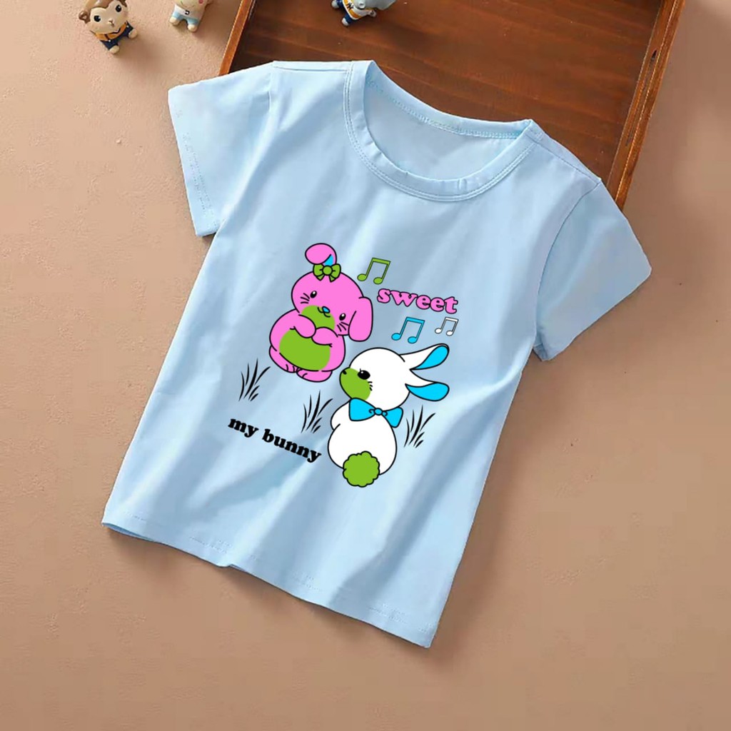 mukzhop / KAOS ANAK GIRL MOTIF MY BUNNY / TERLARIS