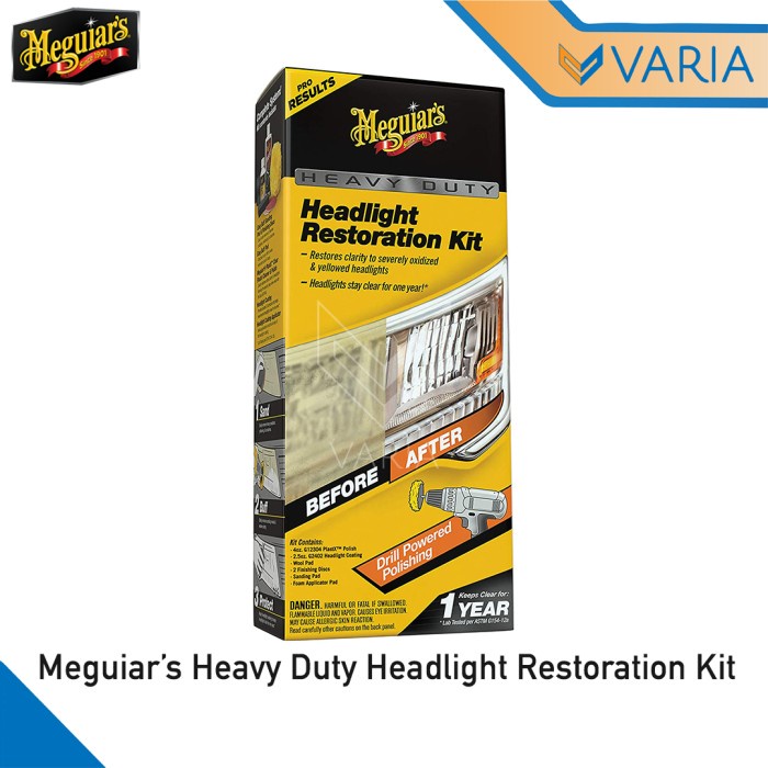 Meguiar's Heavy Duty Headlight Restoration Kit Meguiars G3000