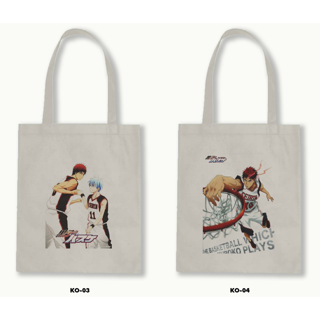 TOTE BAG BLACU - KUROKO'S BASKETBALL / KUROKO NO BASUKE /ANIME-MANGA