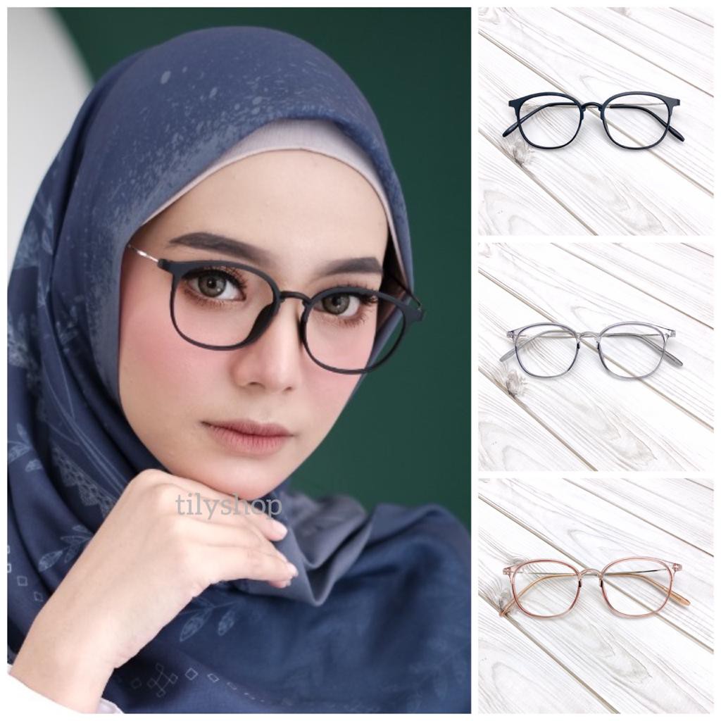 Frame Kacamata Sidney Fashion Minus Anti Radiasi Pria Wanita Termurah