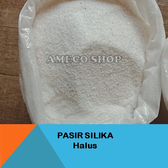 Pasir Silica Silika Halus Aquascape Aquarium 1Kg