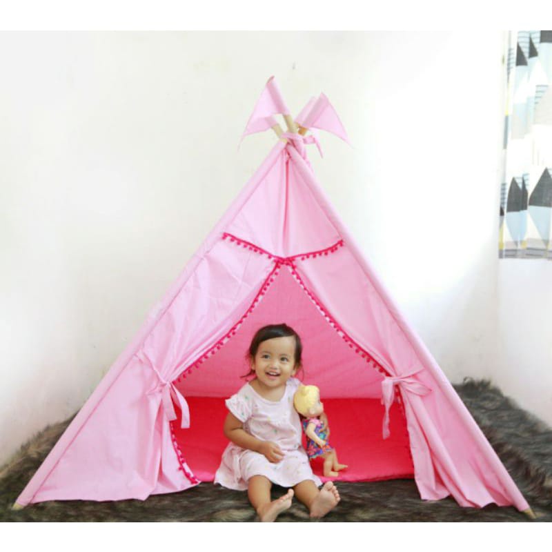 Tenda Indian Free Custom (Lengkap dgn matras) / Alody's Collection