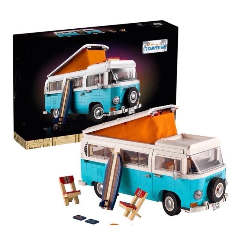 Lego Block Campervan Mobil VW Kemping Van