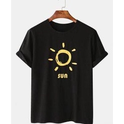 MYSTIQUE.ID-BAJU KAOS SUN T-SHIRT LUCU DAN AESTHETIC