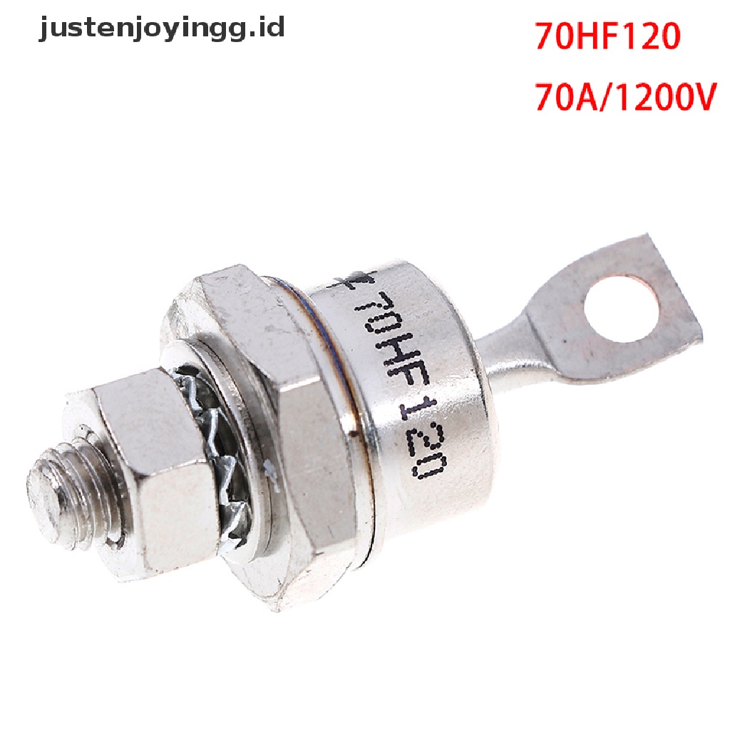 Dioda Penyearah High power Tipe stud Bahan metal Ukuran 1x70hf120 70A 1200V