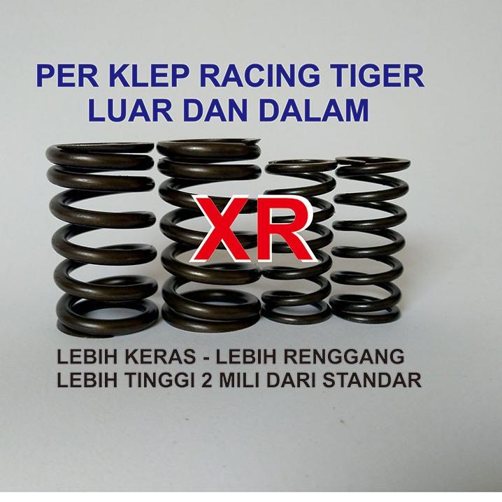 DiskonPER Klep Racing Tiger Luar Dalam XR PER Klep Swedia Tiger XR PER Klep Tiger Racing Keras