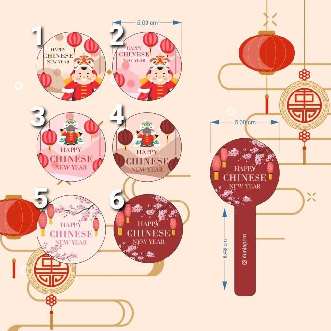 

=====] sticker imlek label imlek chinese new year sticker toples