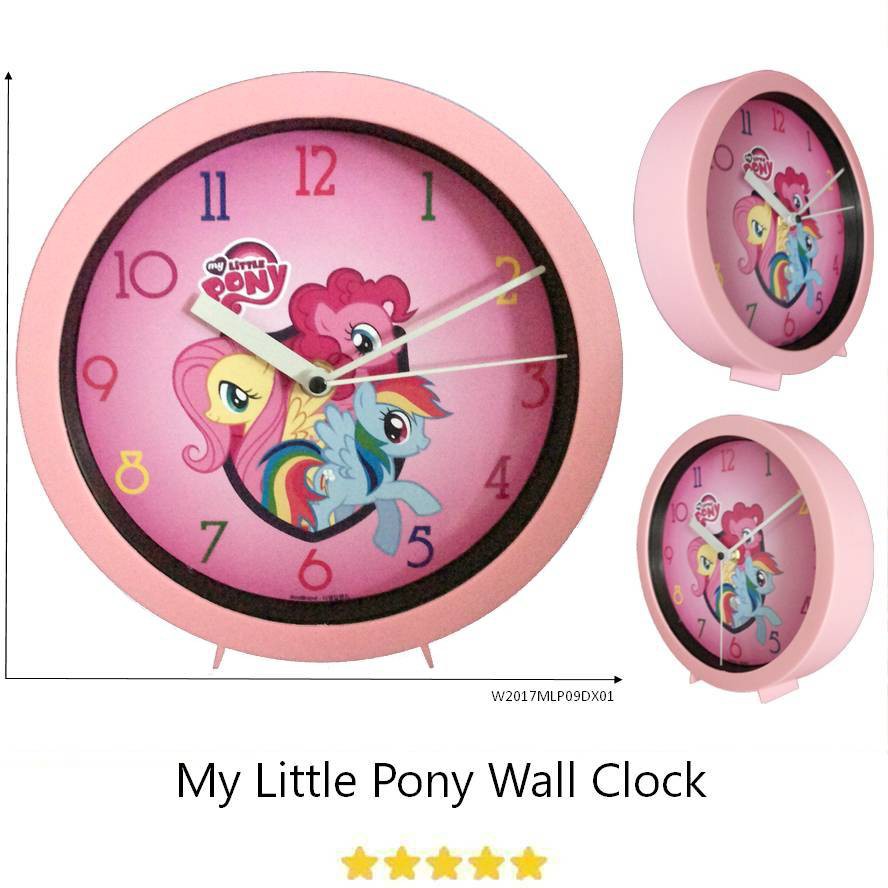 Jam Dinding Little Pony Tsum Tsum Doraemon Shopee Indonesia