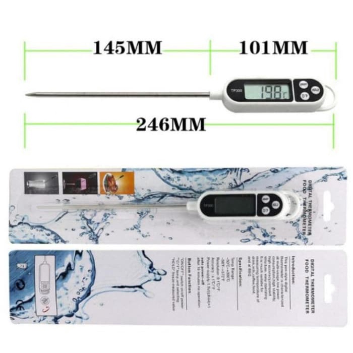 Termometer Digital LCD Makanan - Minuman / Digital Food Thermometer - TP300