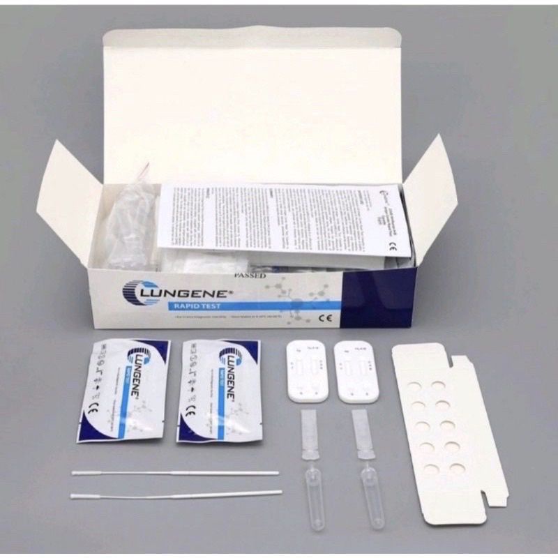 Lungene Rapid Test/Swab Antigen/Ecer Rapid Test/Lungene Rapid Test ORI 1pcs