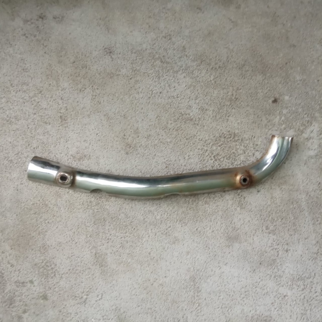 leher knalpot sambungan leher knalpot honda Supra x 110 lama supra x 110 original copotan