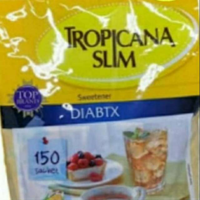 Gula Tropicana Slim Diabtx Sweetener 150 sachet