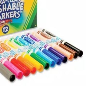 

☞ Crayola Washable Marker Broadline 12 - Broad Line ◊