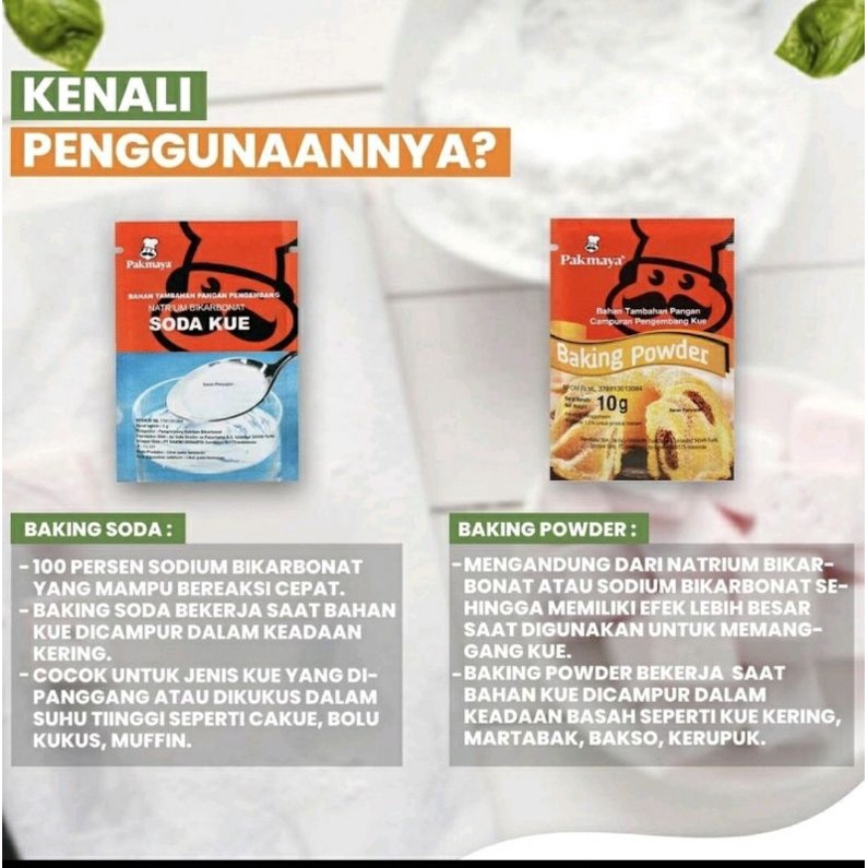 Pakmaya Soda Kue 5 gr