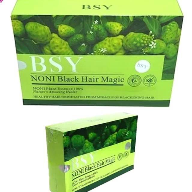 BSY NONI BLACK HAIR MAGIC ORI 3 HOLO ecer