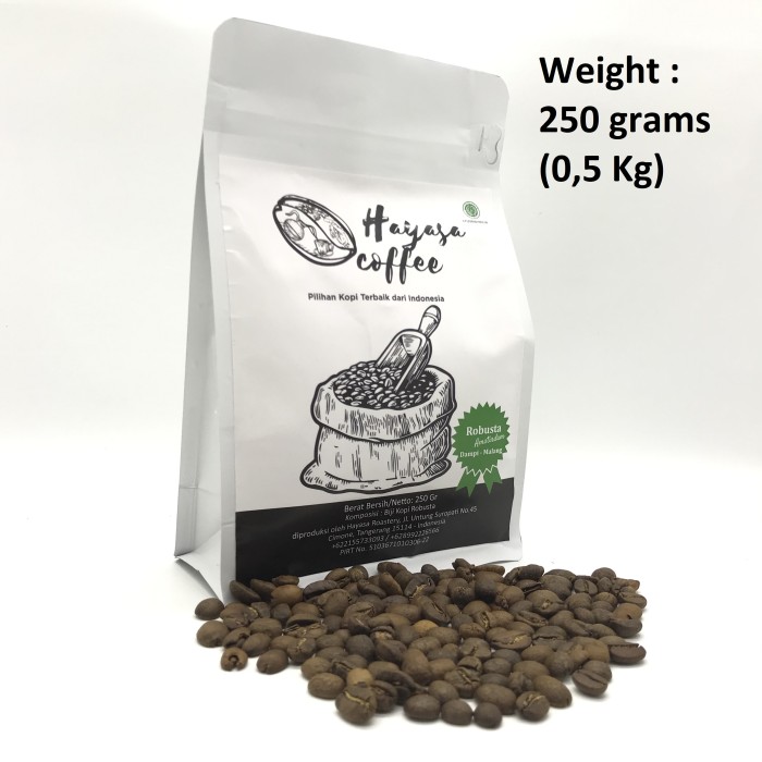 

MURAH Kopi Hayasa Amstirdam Dampit Malang Robusta - 250 Gr - Biji