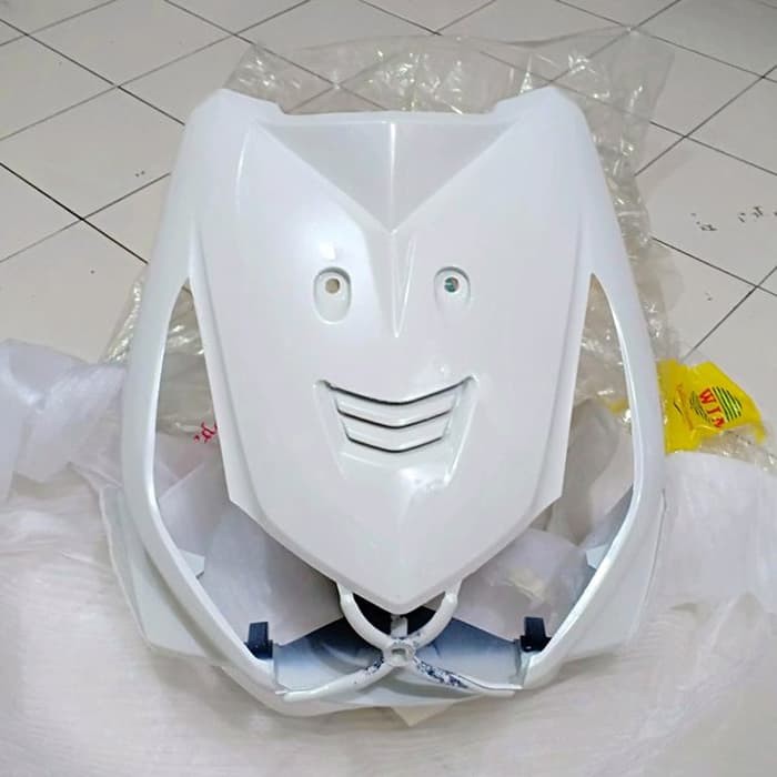 cover front panel tameng kap depan beat karbu KVY putih non original