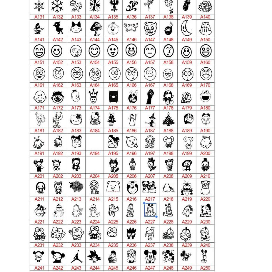 

Serbuuuu.. Custom stamp (stempel anak atau profesi) WW Ganci Assorted Pony Pegasus Mermaid Astronauts Dino