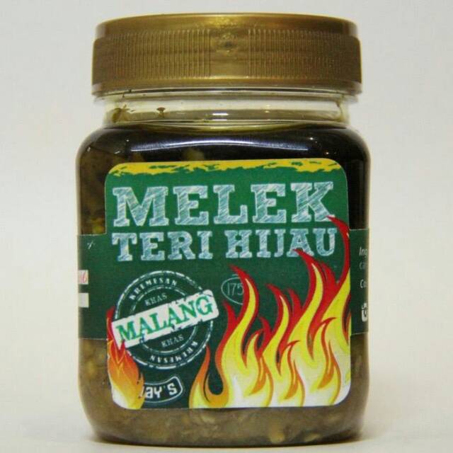 

Sambal Melek Teri Hijau