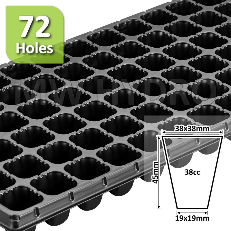 1 Dus Tray Semai / Seedling Tray - 72 lubang