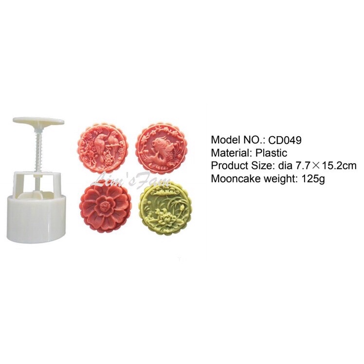 Alat Cetak Kue Bulan / Cetakan MoonCake Food Grade