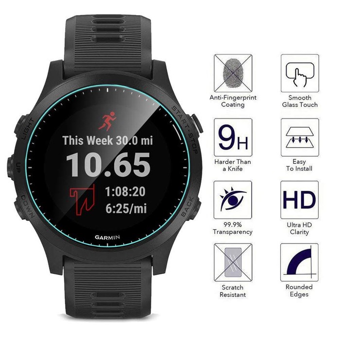 Tempered Glass Screen Protector Garmin Forerunner 45 45S Smartwatch