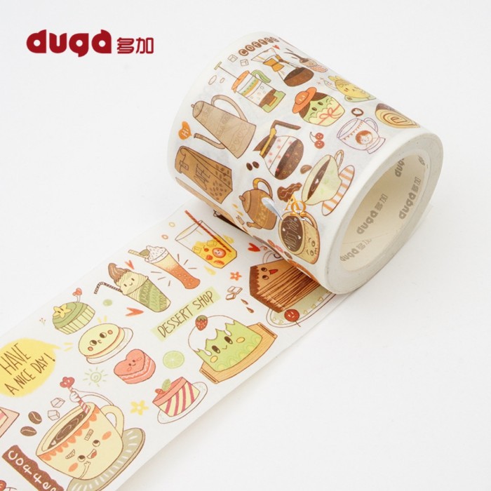

Selotip Unik / Masking Tape Motif Pastry Bakery Lucu