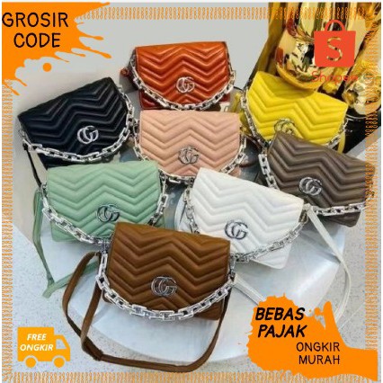 TAS SELEMPANG JAKARTA TERMURAH E5422/C7416/L1322 TAS IMPORT FASHION TAS JAKARTA PREMIUM