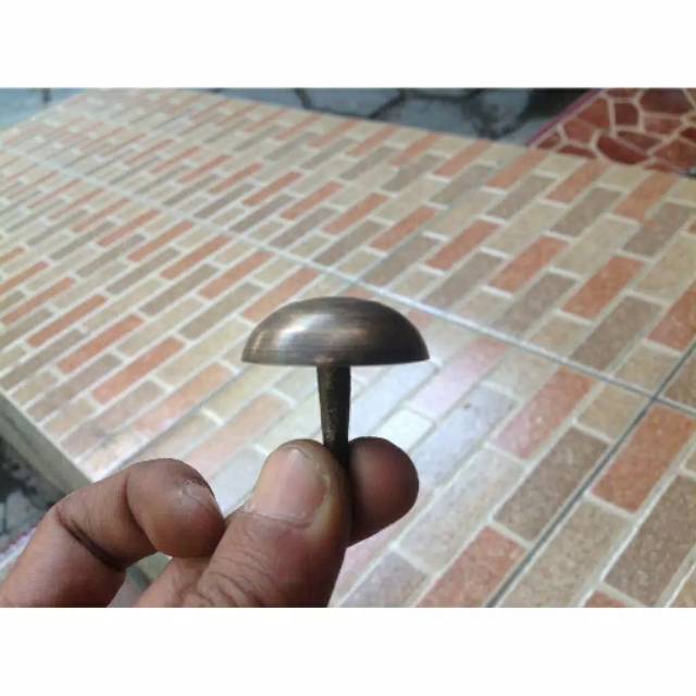 Paku Pines Pintu Rumah Pagar Kuningan Antik Murah 3.5cm