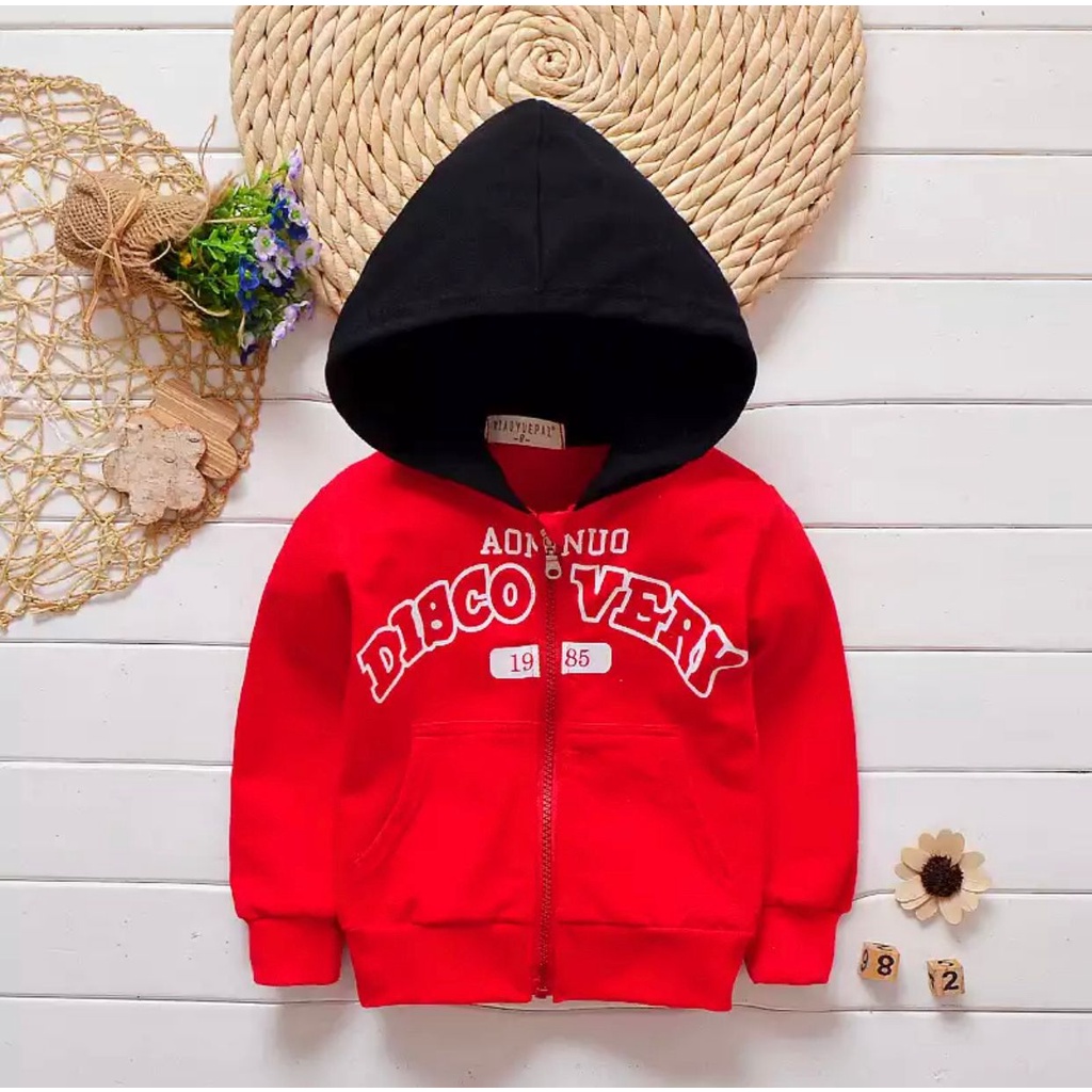 HOODIE ANAK ATASAN TERBARU HOODIE ANAK LAKI LAKI DAN PEREMPUAN HOODIE HANDSOME 1-5 TAHUN