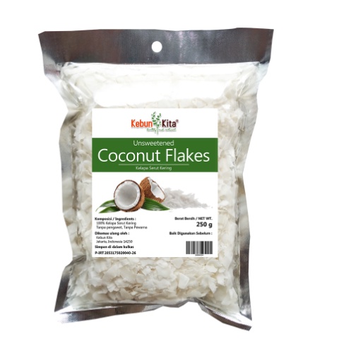 

Kebun Kita Coconut Flakes 250gr