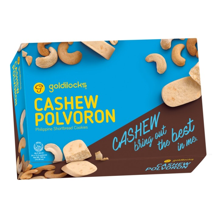 

⭐ COD ⭐ Goldilocks Polvoron 486gr - cashew