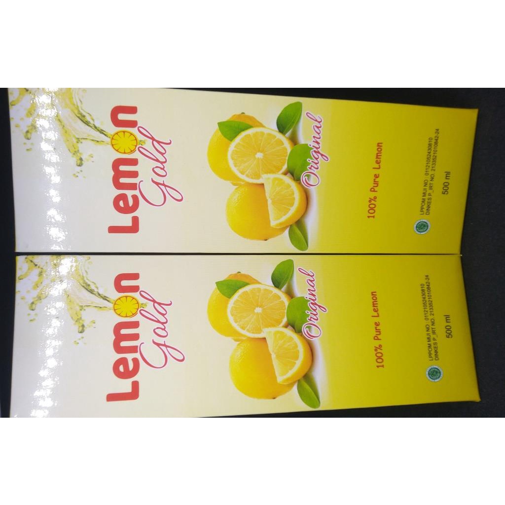 

LEMON GOLD SARI LEMON 100% ORIGINAL