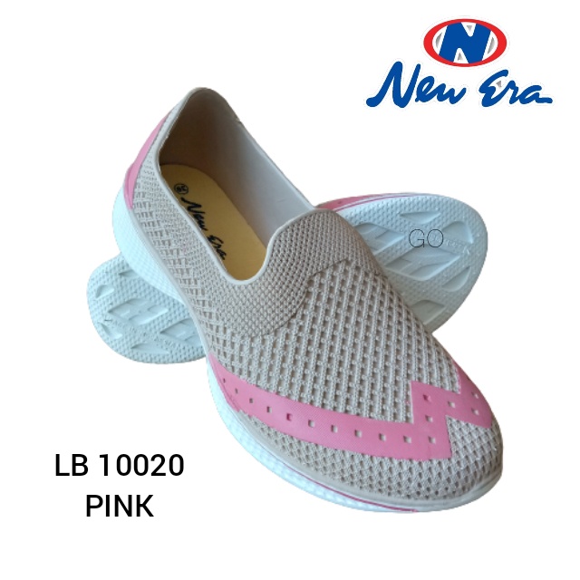 BB NEW ERA LB 10020 Sepatu Slip On Wanita Karet Terbaru Original Murah