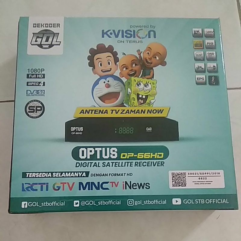 Receiver OPTUS OP66HD