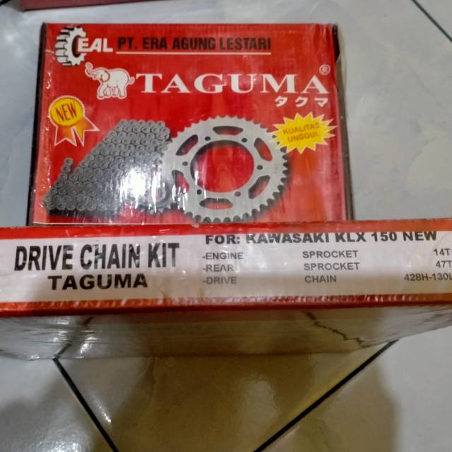 gear set kawasaki KLX