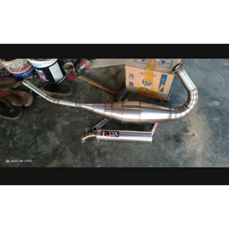 Knalpot kdx ninja r dan ninja rr