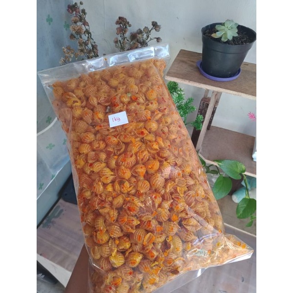 

MAKARONI KEONG 1KG / MAKARONI PEDAS DAUN JERUK