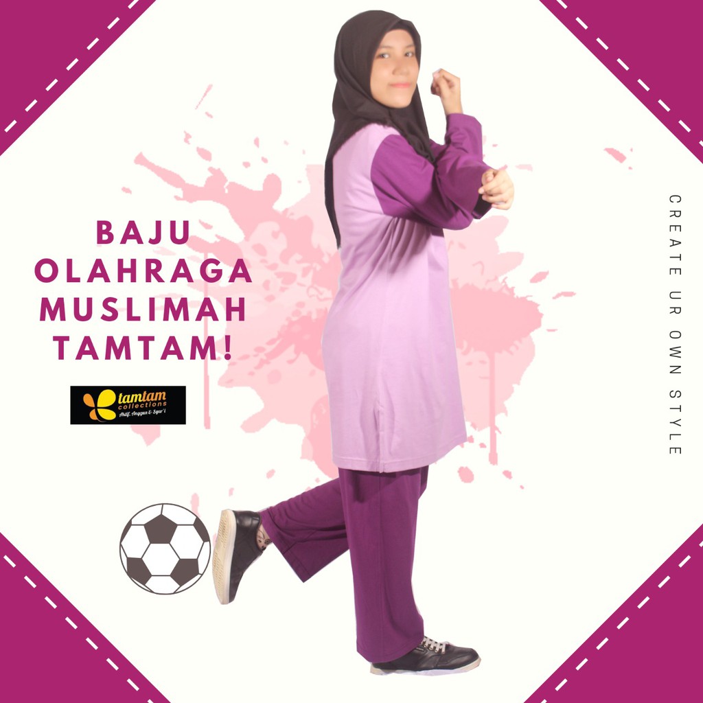 Tamtam Collection | Setelan Olahraga Muslimah