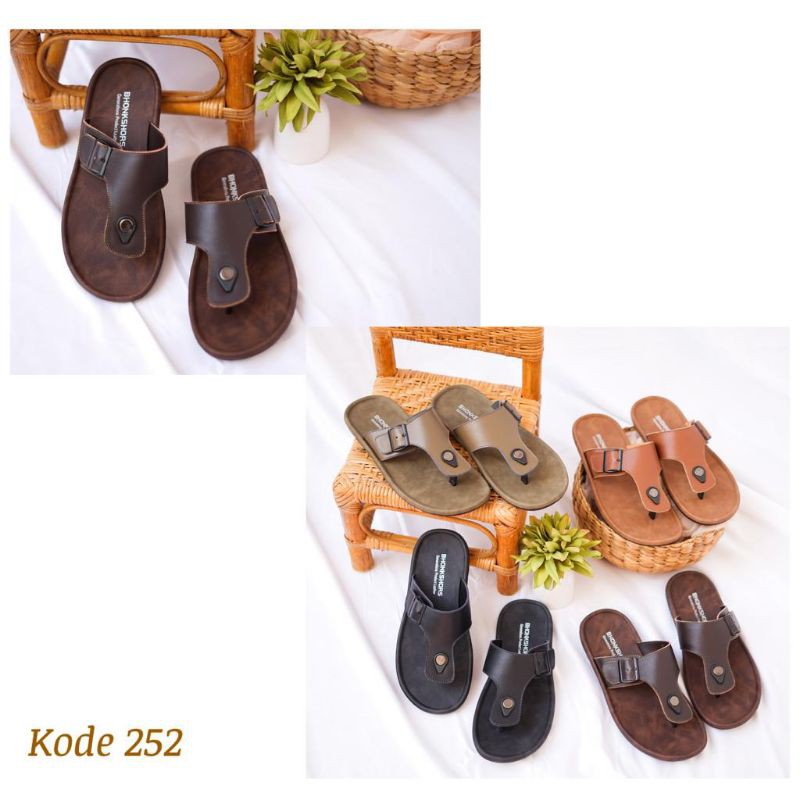 sandal kulit bhonkshors