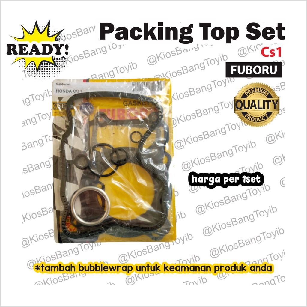 Packing Top Set Gasket Kit Beat Vario Scoopy Karisma Supra CS1 (FUBORU)