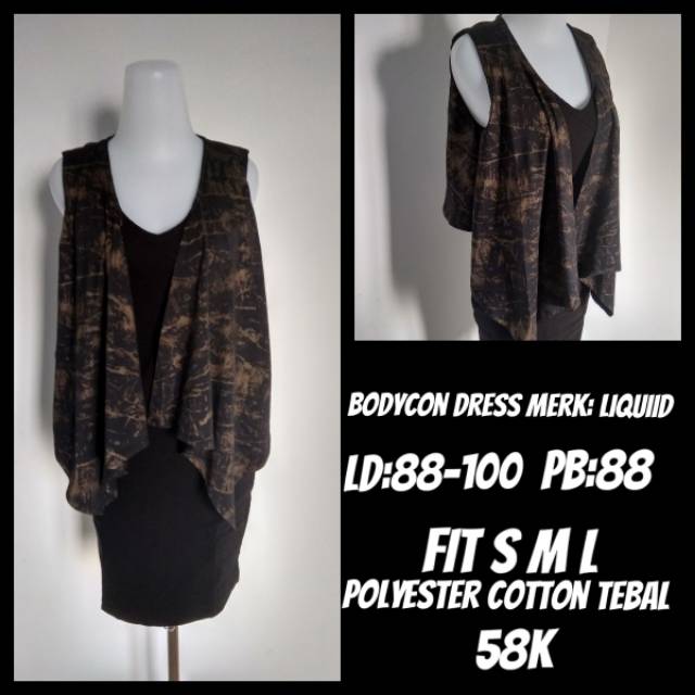 Baju Dress Keren Second Preloved Fit S M L