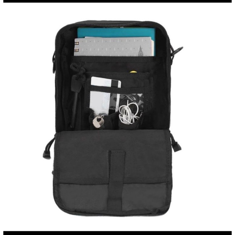 Tas Selempang Pria Tactical Army Tas Pouch Pria Clouth Tas Gadget Black