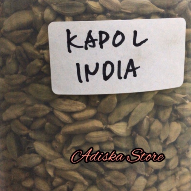 

Kapulaga / Kapolaga / Kapol Hijau India (Cardamon) 10 gr